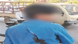 Blade Attack On Student :