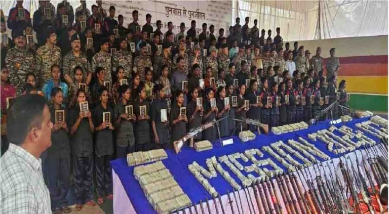108 Naxals Surrender