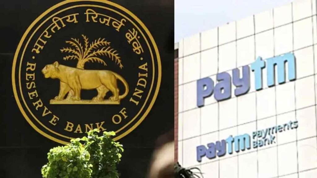 RBI Action on Paytm 2026