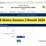 JEE Main 2026 Result