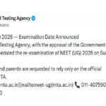 NEET UG 2026 Exam Date